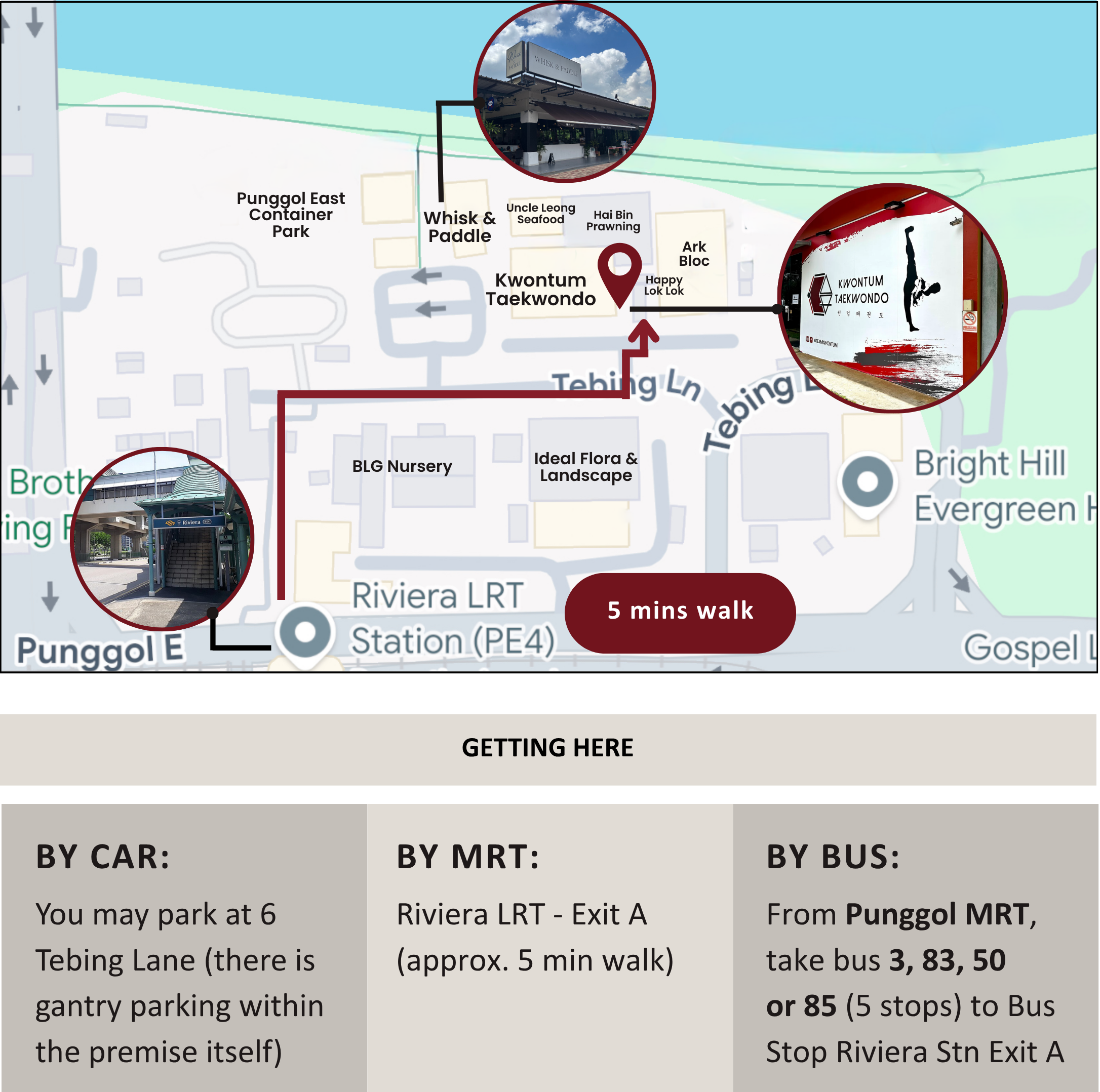 Kwontum Taekwondo Location